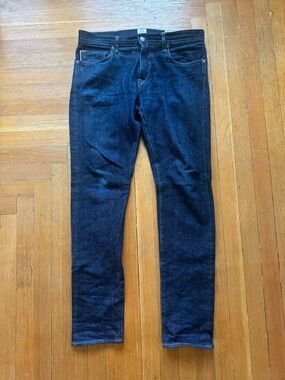 Slim Straight Men’s Jeans in Dark Indigo